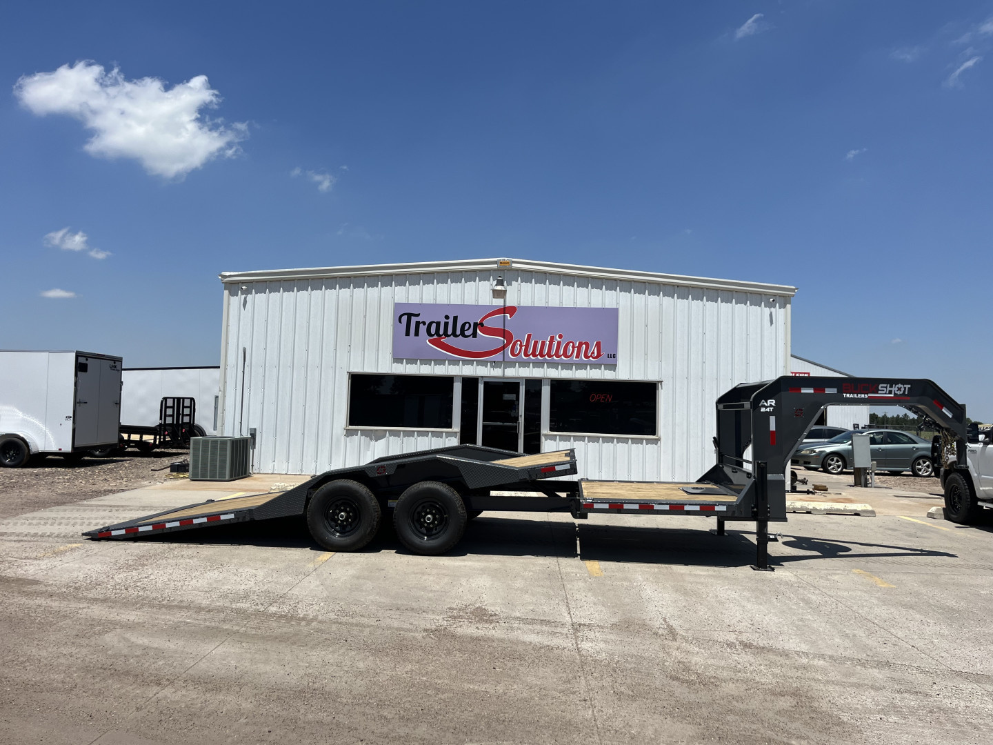 New 2026 Buckshot MFG AR Tilt Trailer With 7000LB Torsion Axles Tilt Trailer