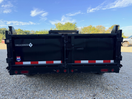 New 2026 Diamond T 83in x 14ft GVWR 14K Lo Pro Dump Trailer
