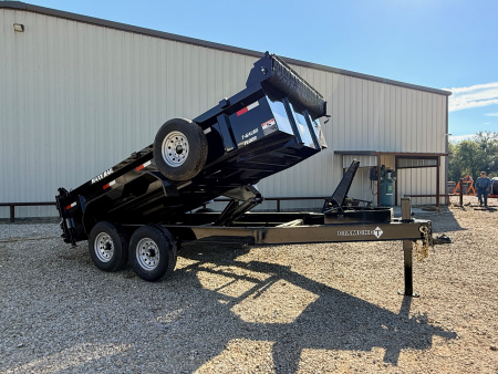 New 2026 Diamond T 83in x 14ft GVWR 14K Lo Pro Dump Trailer