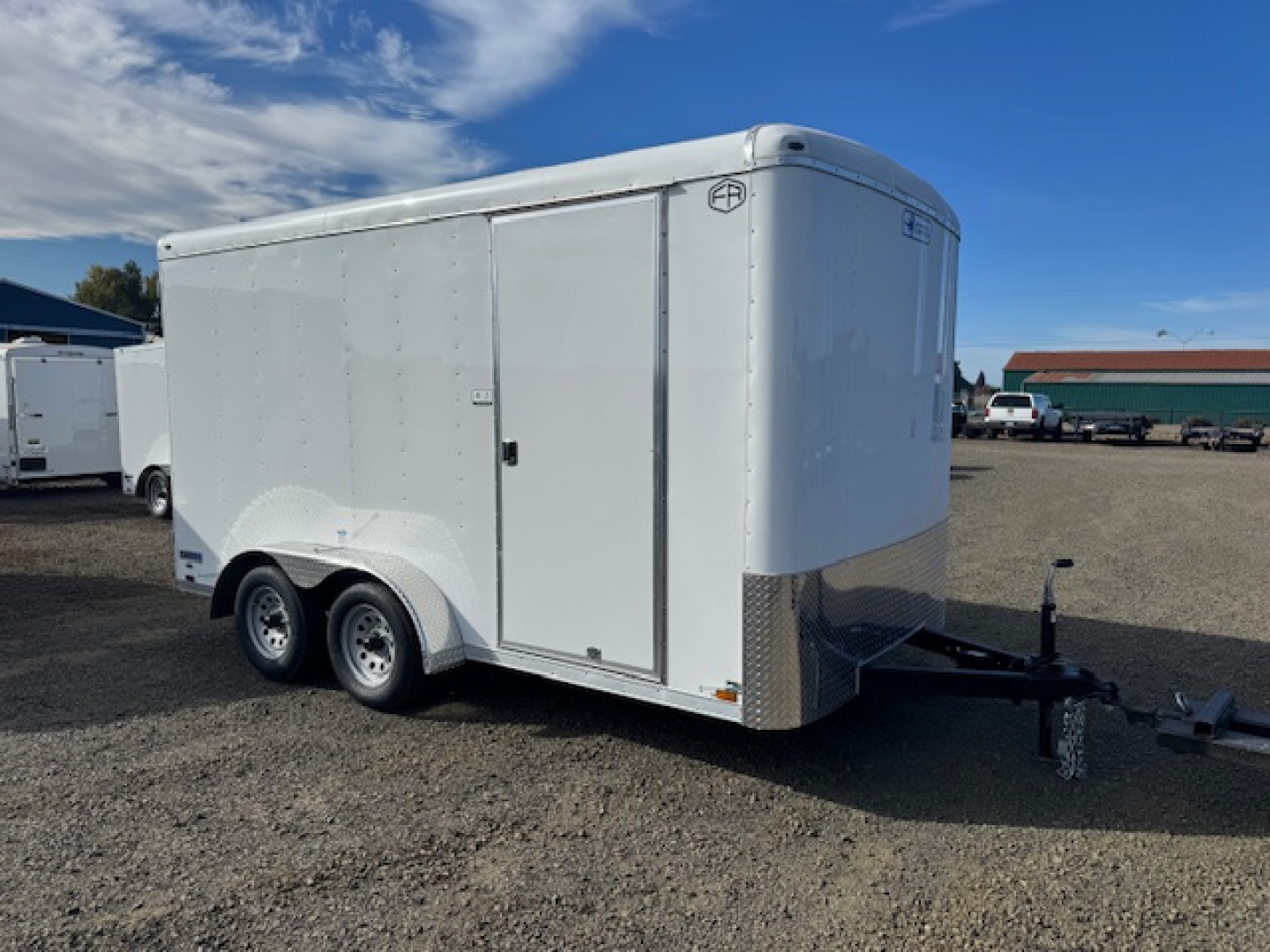 New 2026 CONTINENTAL CARGO TW7X14/7K TA2 Cargo / Enclosed Trailer PLUS 6" EXTRA HEIGHT