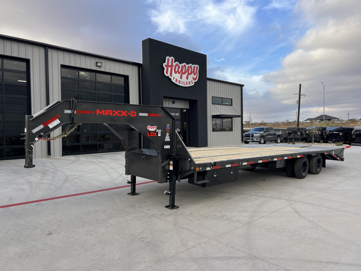 New 2026 MAXX-D 102"x30' Low-Pro Flatbed w/ Duals- LDX