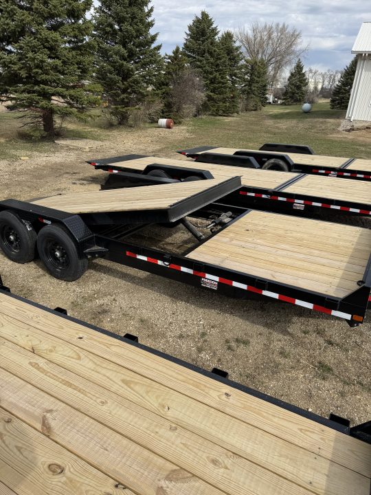 New 2026 Rice Trailers PTH22 Tilt Trailer
