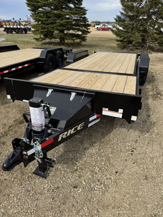 New 2026 Rice Trailers PTH22 Tilt Trailer