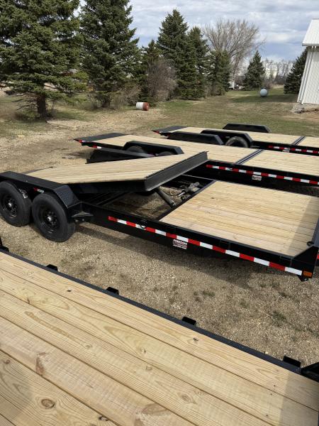 New 2026 Rice Trailers PTH22 Tilt Trailer