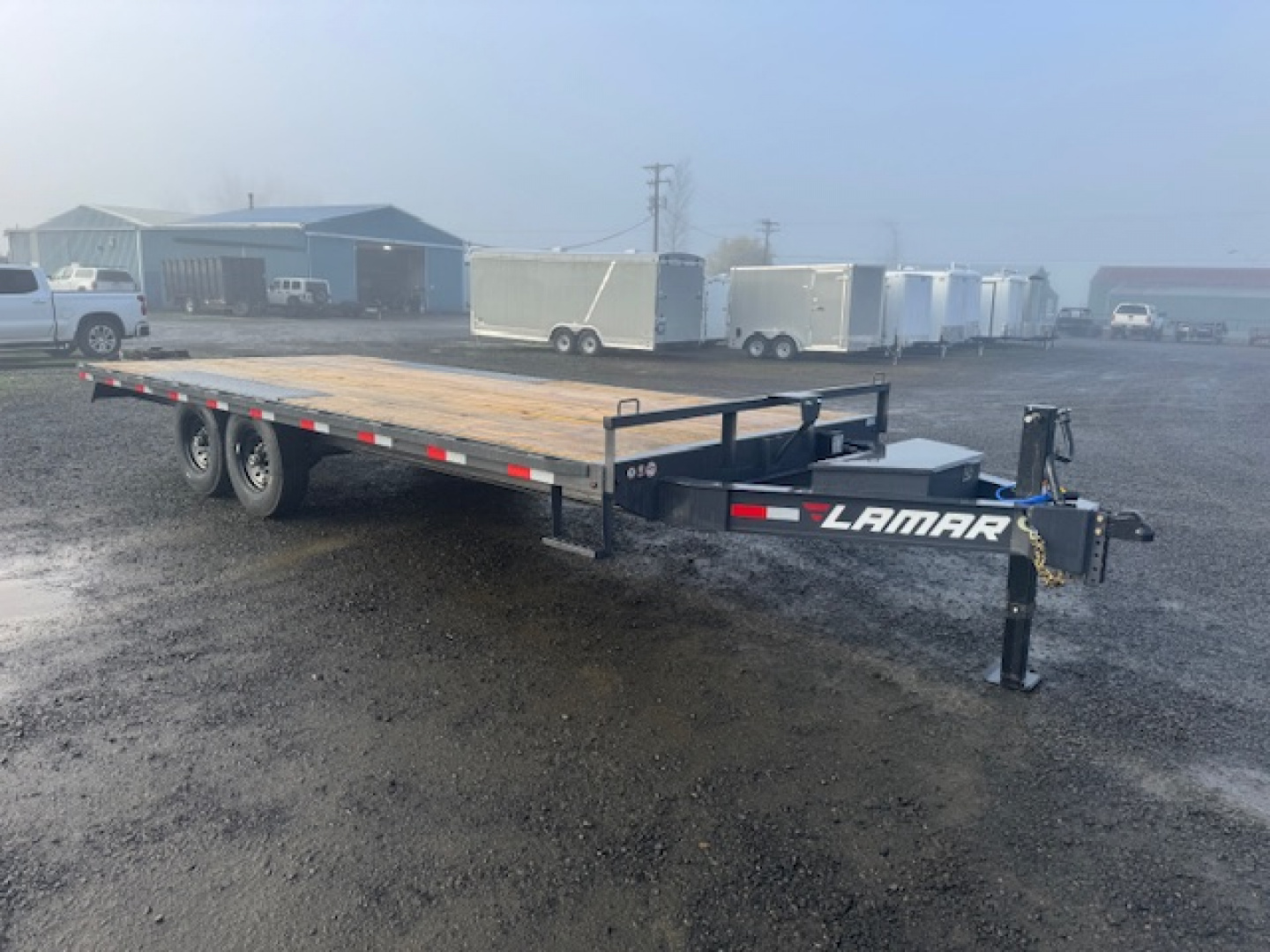 New 2026 LAMAR TRAILERS F8 102x20 14K Deckover Trailer