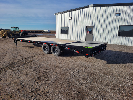 New 2026 Load Trail 102"x25' BP Deckover Trailer W/Max Ramps