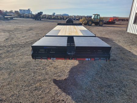New 2026 Load Trail 102"x25' BP Deckover Trailer W/Max Ramps