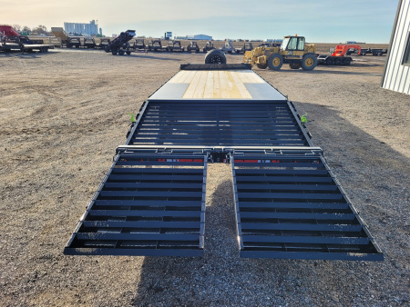 New 2026 Load Trail 102"x25' BP Deckover Trailer W/Max Ramps