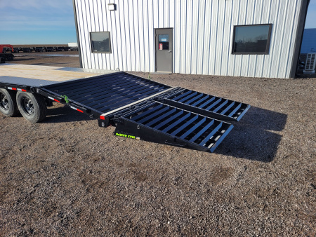 New 2026 Load Trail 102"x25' BP Deckover Trailer W/Max Ramps