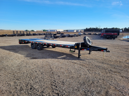 New 2026 Load Trail 102"x25' BP Deckover Trailer W/Max Ramps