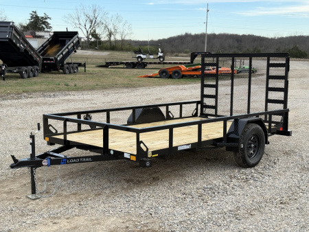New 2026 Load Trail SE 77X12 4' GATE SINGLE AXLE 3K GVWR Utility Trailer