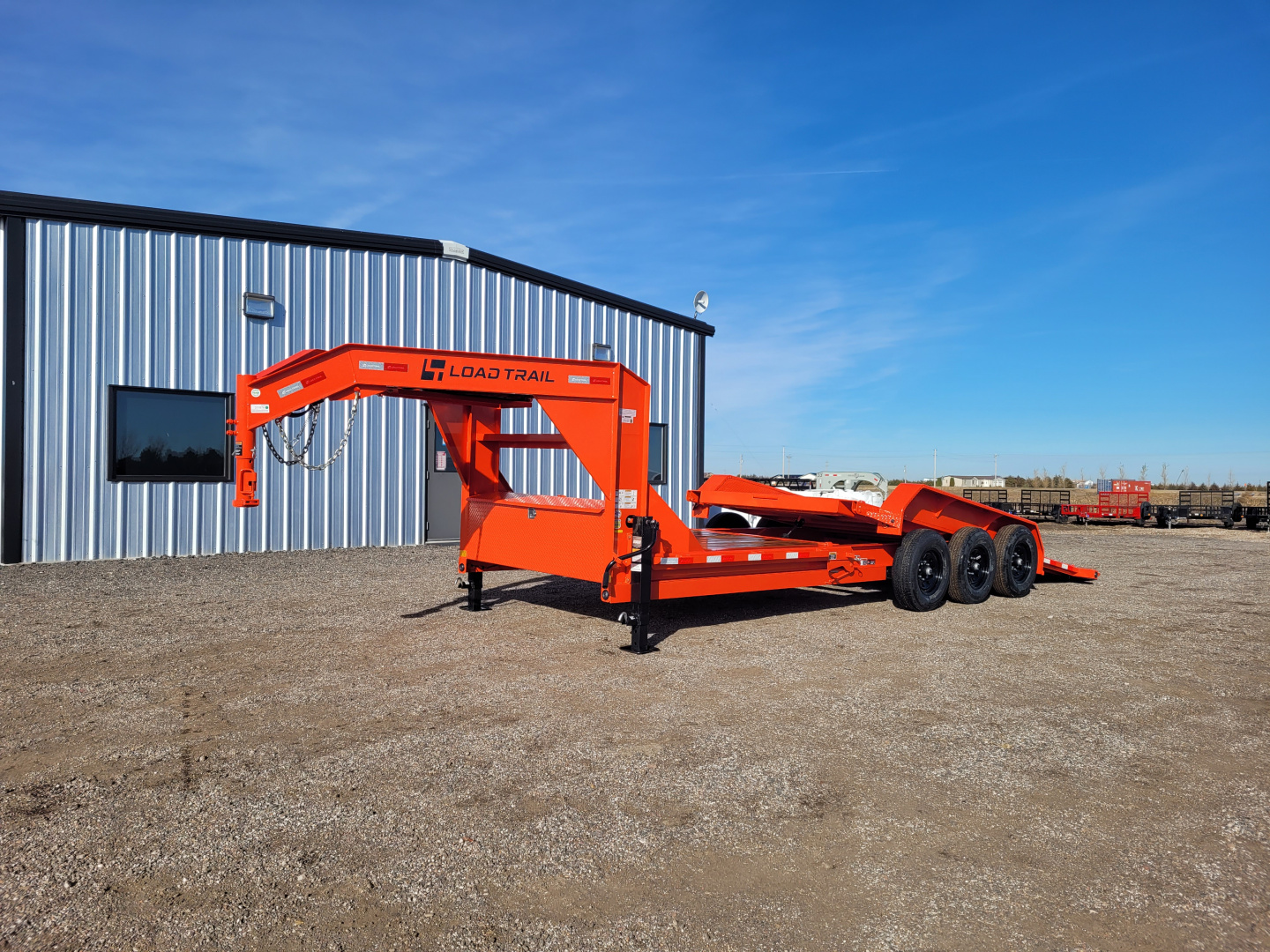 New 2026 Load Trail 83"x24' Gooseneck Triple Axle Tilt Trailer