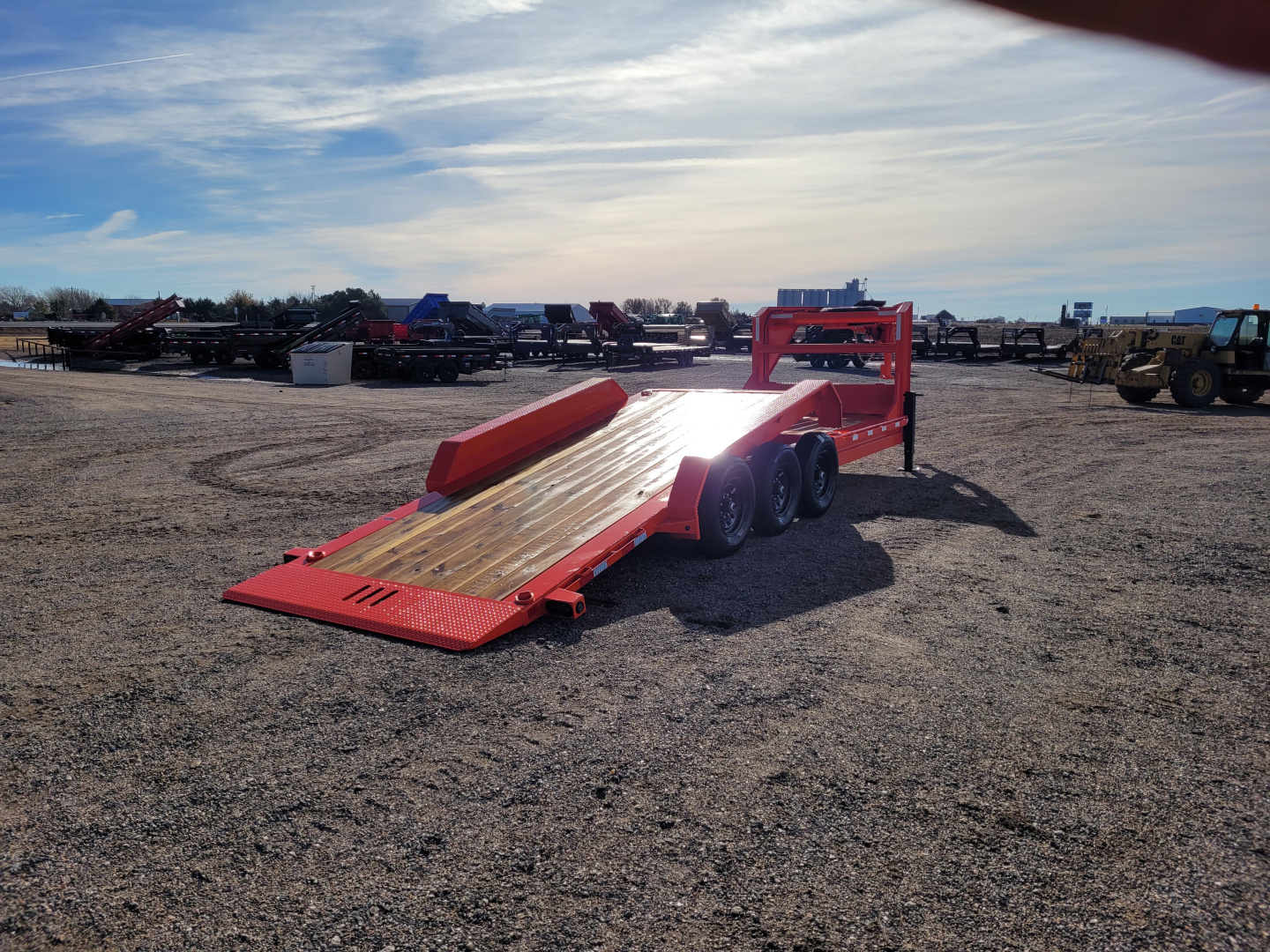 New 2026 Load Trail 83"x24' Gooseneck Triple Axle Tilt Trailer