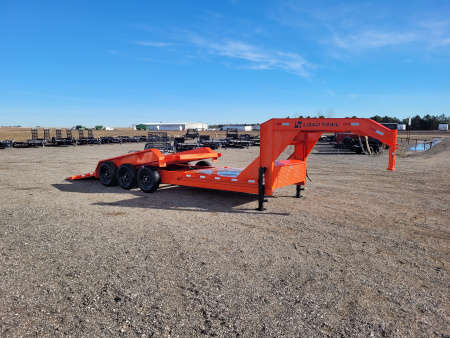 New 2026 Load Trail 83"x24' Gooseneck Triple Axle Tilt Trailer