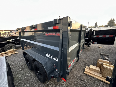New 2026 R & J Trailers Inc D4-6X10 25 Dump Trailer
