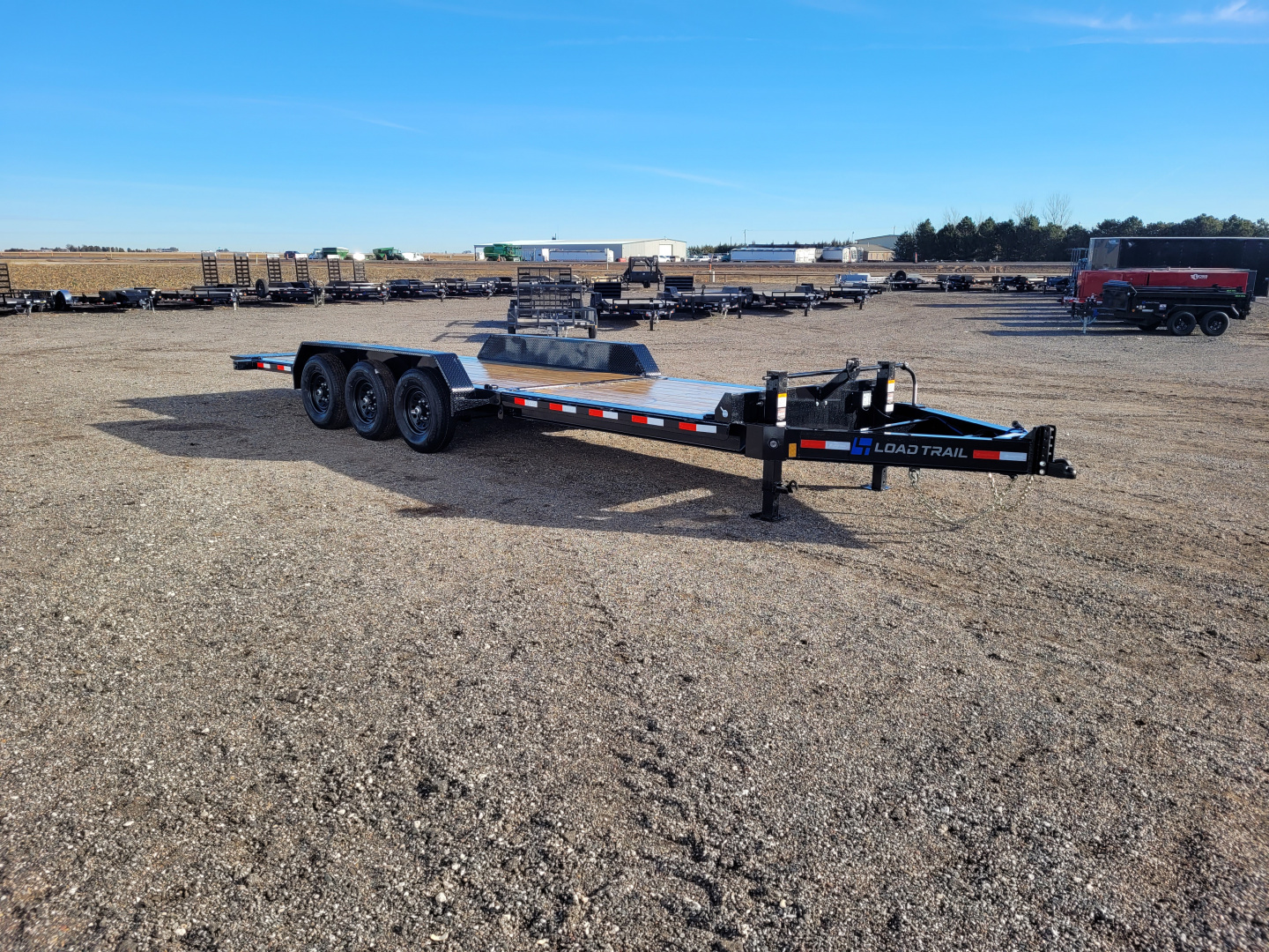 New 2026 Load Trail 83"x24' BP Triple Axle Tilt Trailer
