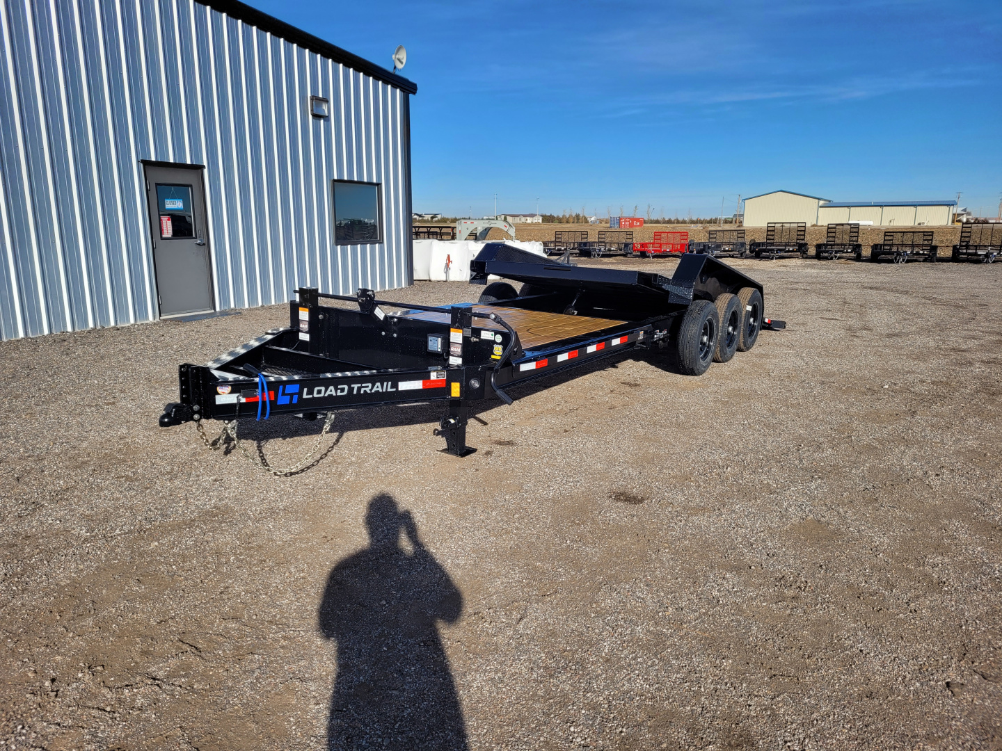 New 2026 Load Trail 83"x24' BP Triple Axle Tilt Trailer
