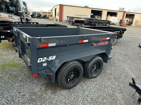New 2026 R & J Trailers Inc D2-5X8 23 Dump Trailer