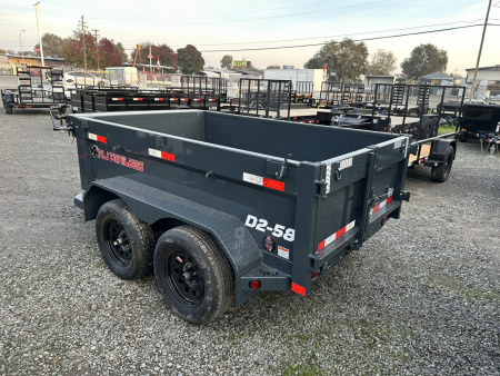 New 2026 R & J Trailers Inc D2-5X8 23 Dump Trailer