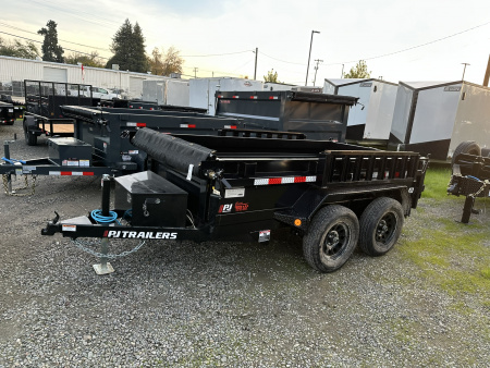 New 2026 PJ Trailers D5 5X10-18 7K Dump Trailer