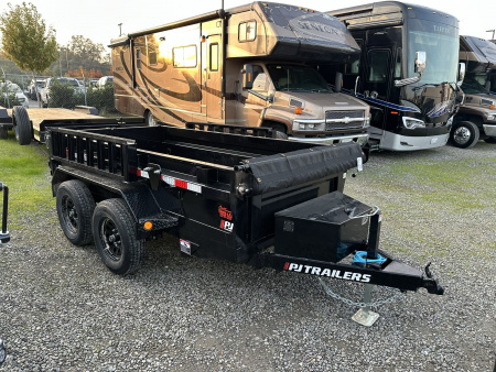 New 2026 PJ Trailers D5 5X10-18 7K Dump Trailer