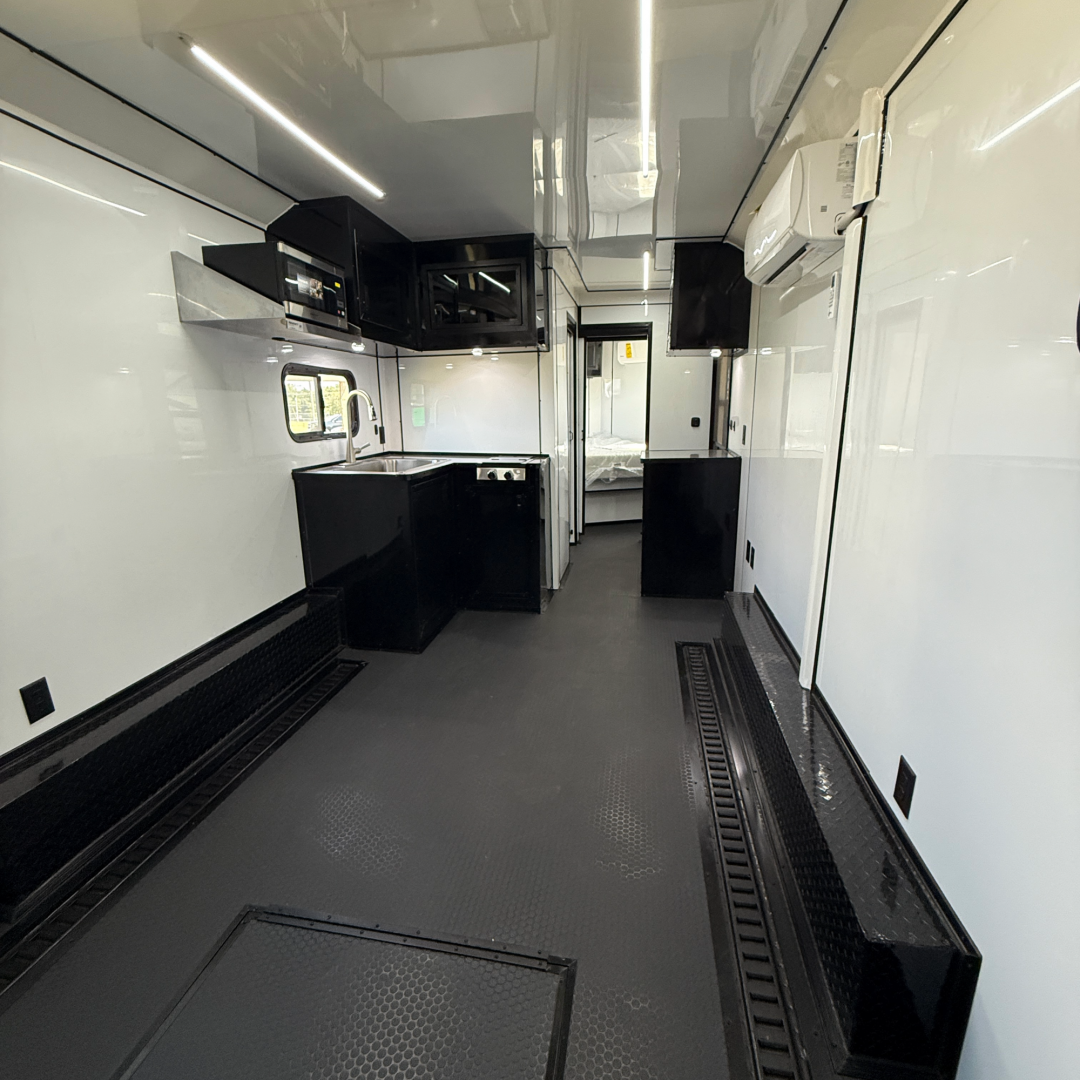 New 8.5X30TA Charcoal Race Ready Trailer