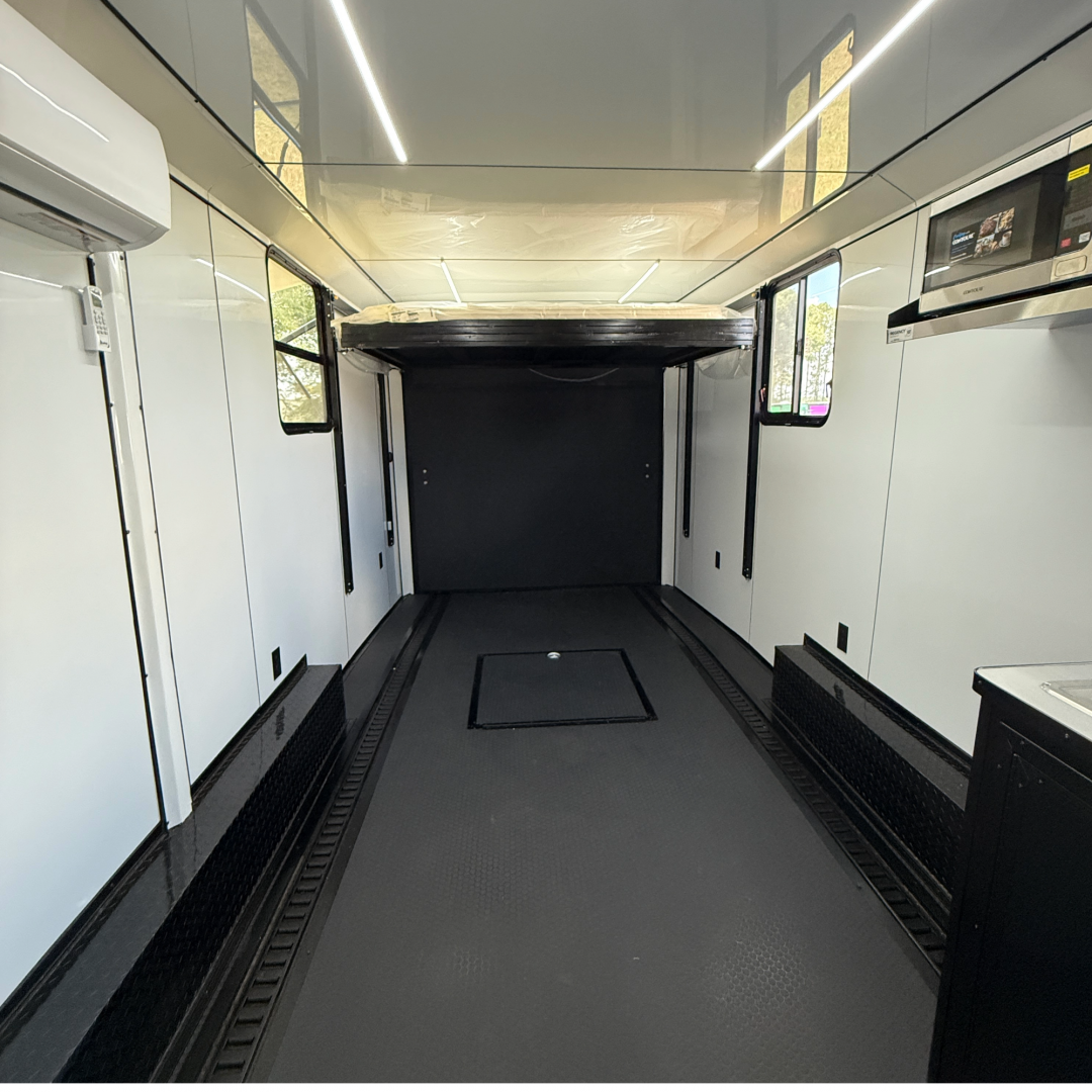 New 8.5X30TA Charcoal Race Ready Trailer