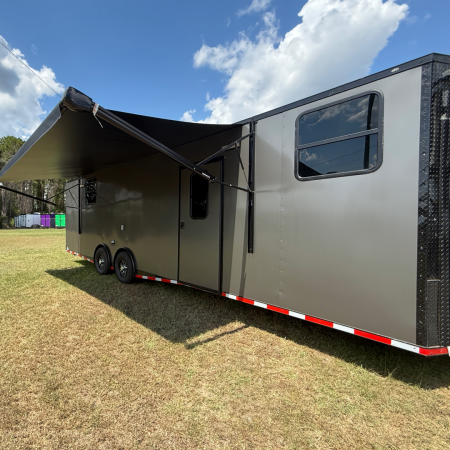 New 8.5X30TA Charcoal Race Ready Trailer