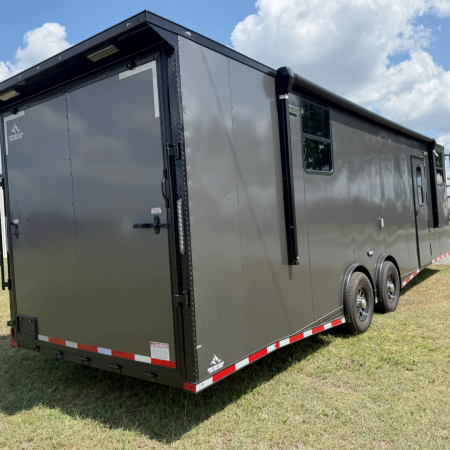 New 8.5X30TA Charcoal Race Ready Trailer