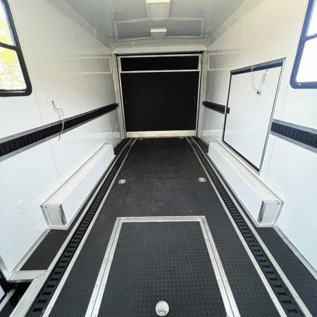 New 8.5X24TA3 Silver Frost Race Ready Trailer