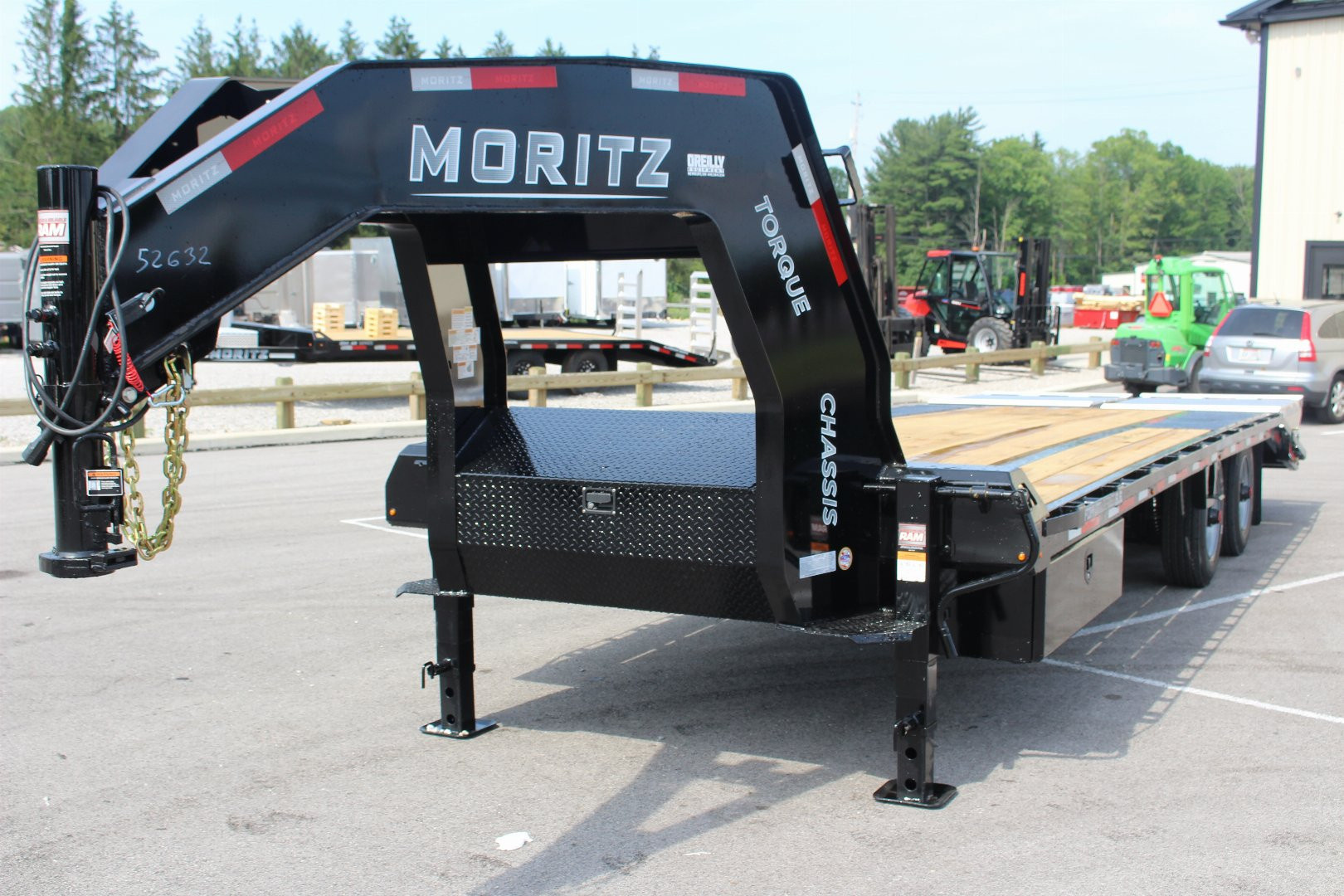 New 2026 MORITZ INTERNATIONAL FDGH DT 8.5' x 20+5' 25900 S.S. Deckover Trailer - 25,900 GVW
