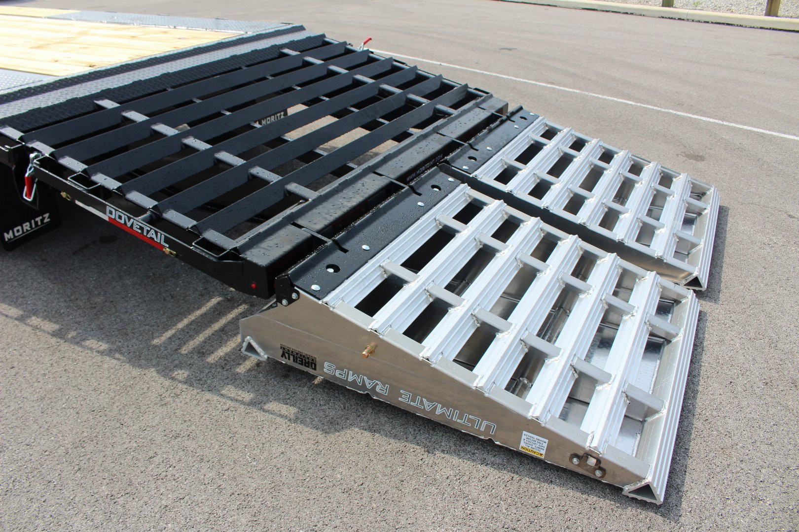 New 2026 MORITZ INTERNATIONAL FDGH DT 8.5' x 20+5' 25900 S.S. Deckover Trailer - 25,900 GVW