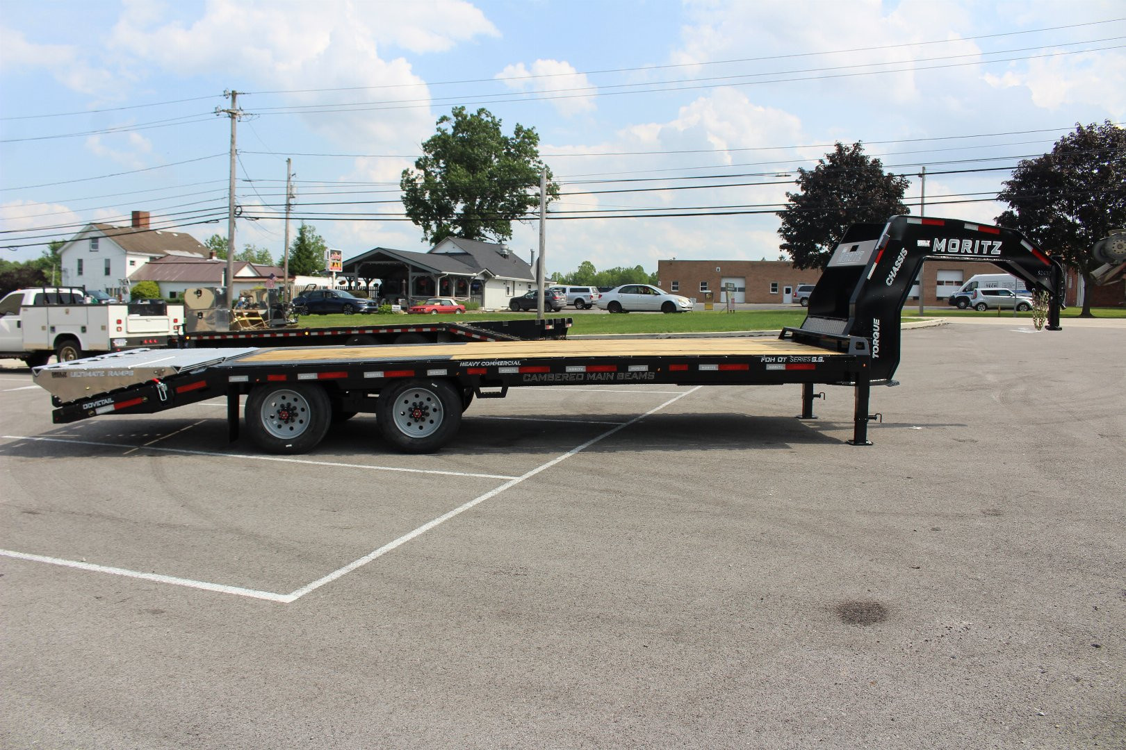 New 2026 MORITZ INTERNATIONAL FDGH DT 8.5' x 20+5' 25900 S.S. Deckover Trailer - 25,900 GVW
