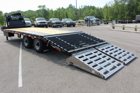 New 2026 MORITZ INTERNATIONAL FDGH DT 8.5' x 20+5' 25900 S.S. Deckover Trailer - 25,900 GVW
