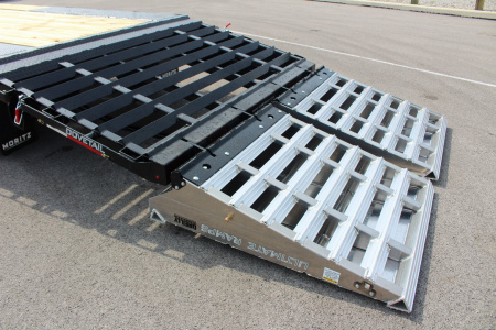 New 2026 MORITZ INTERNATIONAL FDGH DT 8.5' x 20+5' 25900 S.S. Deckover Trailer - 25,900 GVW