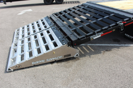 New 2026 MORITZ INTERNATIONAL FDGH DT 8.5' x 20+5' 25900 S.S. Deckover Trailer - 25,900 GVW