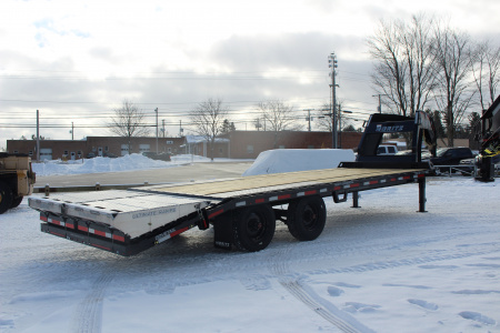 New 2026 MORITZ INTERNATIONAL FDGH DT 8.5' x 20+5' 25900 S.S. Deckover Trailer - 25,900 GVW