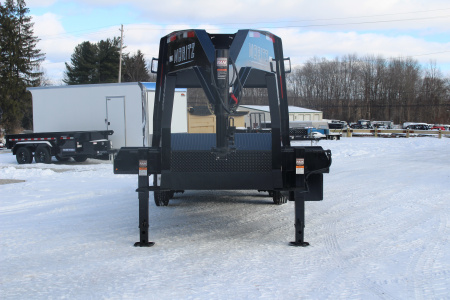 New 2026 MORITZ INTERNATIONAL FDGH DT 8.5' x 20+5' 25900 S.S. Deckover Trailer - 25,900 GVW