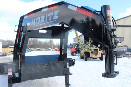 New 2026 MORITZ INTERNATIONAL FDGH DT 8.5' x 20+5' 25900 S.S. Deckover Trailer - 25,900 GVW