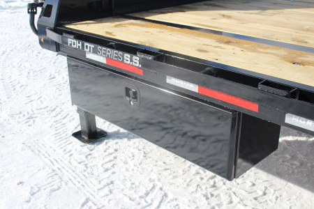 New 2026 MORITZ INTERNATIONAL FDGH DT 8.5' x 20+5' 25900 S.S. Deckover Trailer - 25,900 GVW