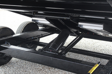 New 2026 Moritz 6' 10" x 14' Heavy Commercial DLH Series Dump Trailer - 14000# GVW