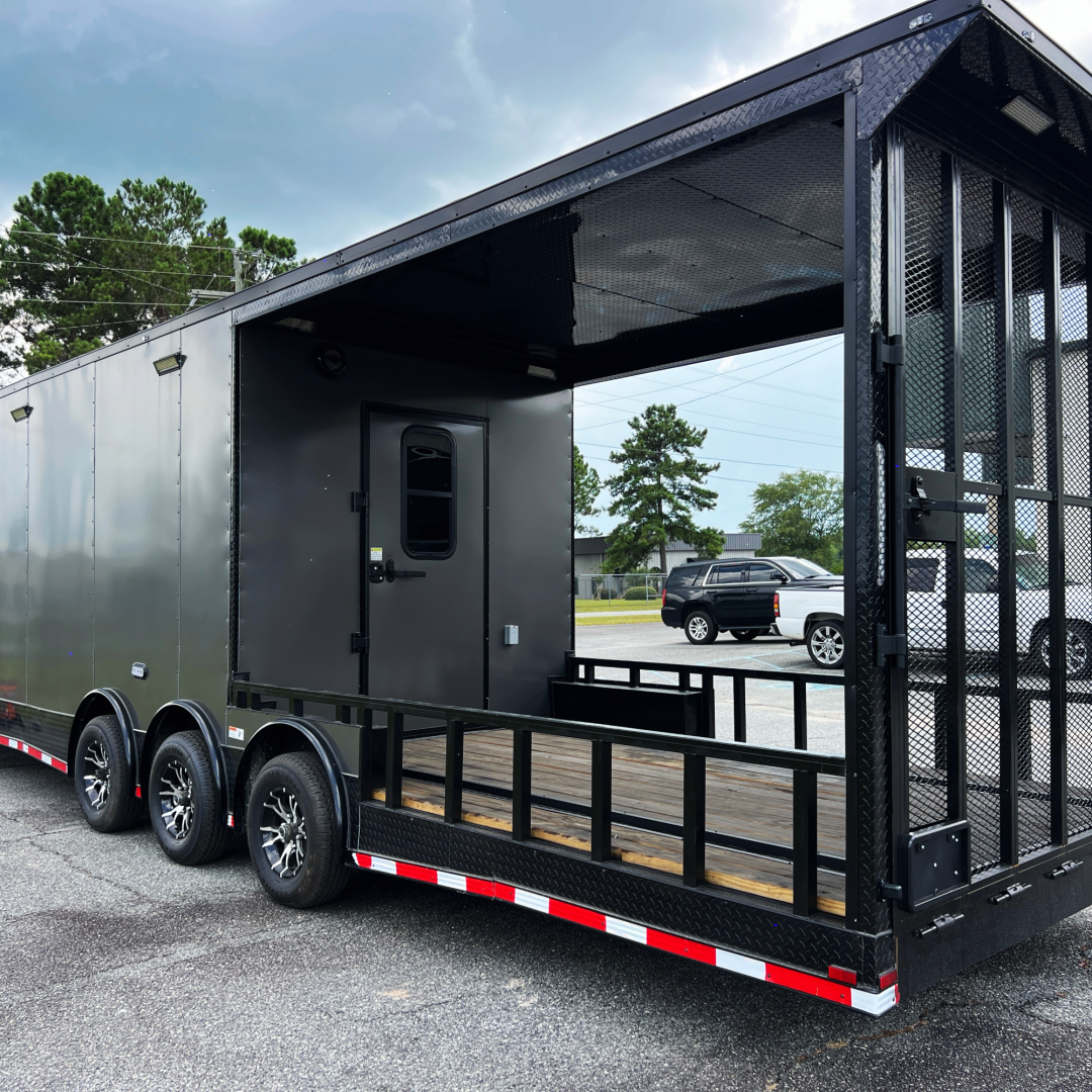 New 8.5X34TTA3 Charcoal Hybrid Trailer