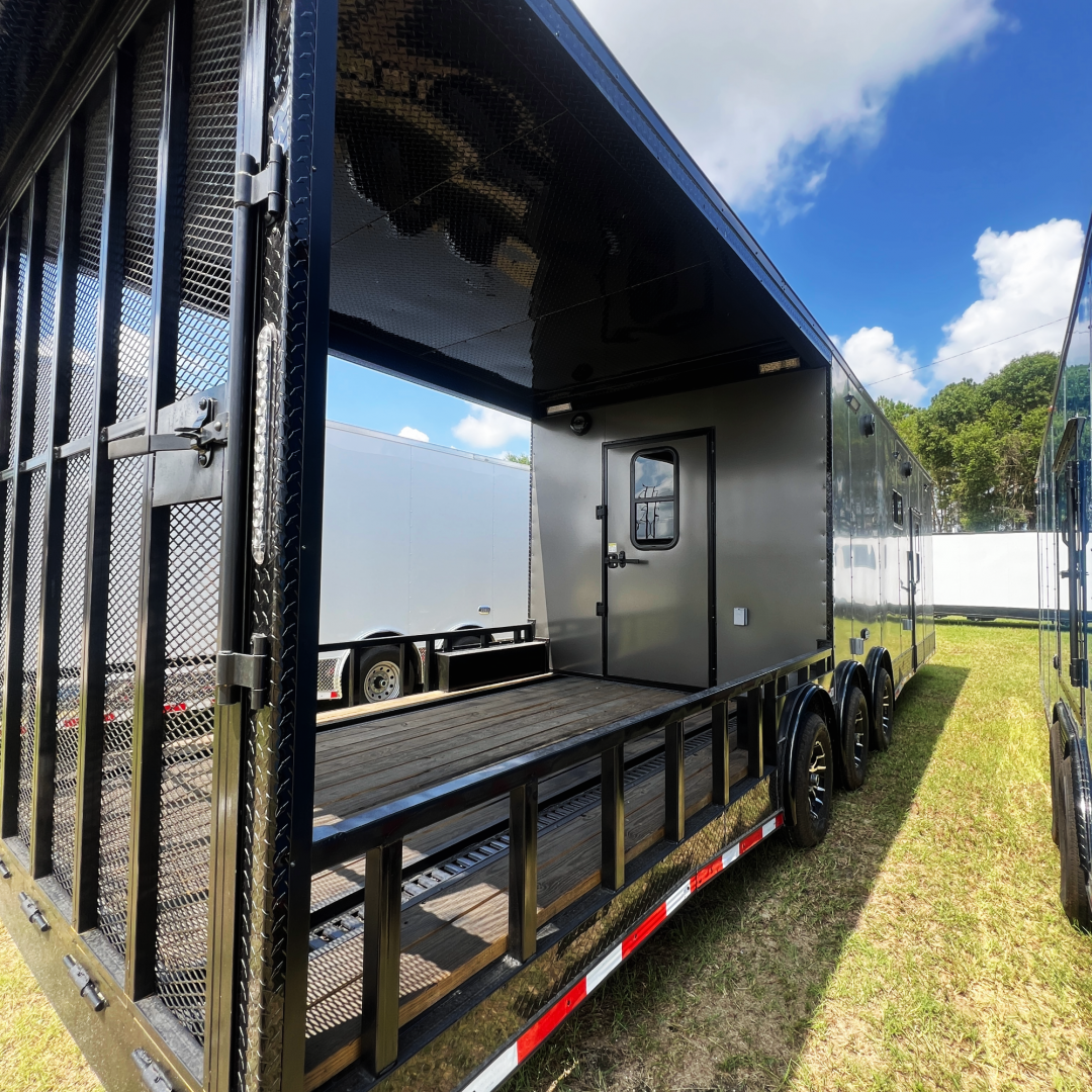 New 8.5X34TTA3 Charcoal Hybrid Trailer