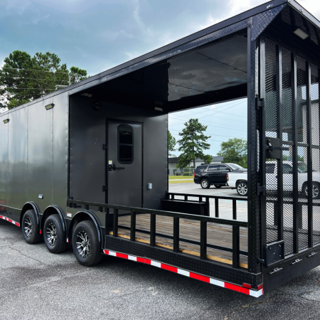 New 8.5X34TTA3 Charcoal Hybrid Trailer