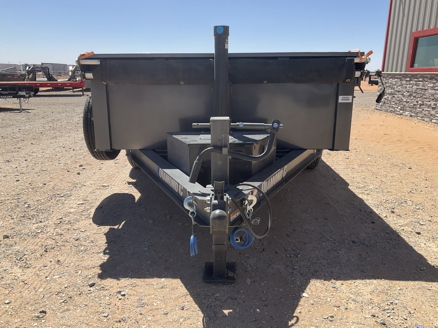 New 2026 Diamond C 77"x12' BP General Duty Telescopic Dump w/ 32" Sides - MDT206 Pacesetter Edition