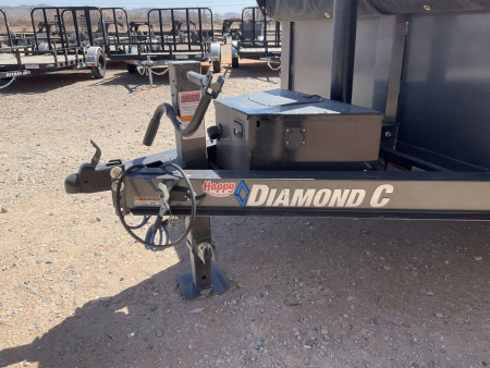 New 2026 Diamond C 77"x12' BP General Duty Telescopic Dump w/ 32" Sides - MDT206 Pacesetter Edition