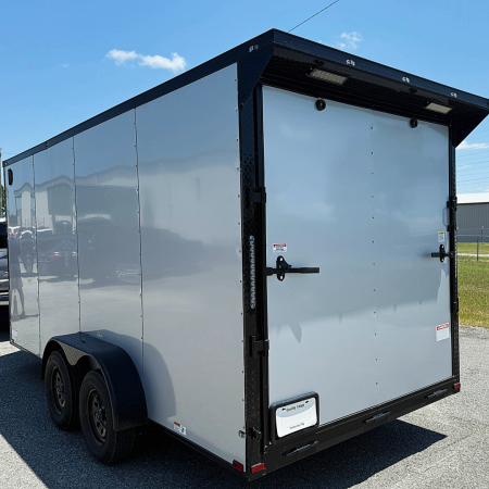 New 7X16TA Silver Standard Trailer