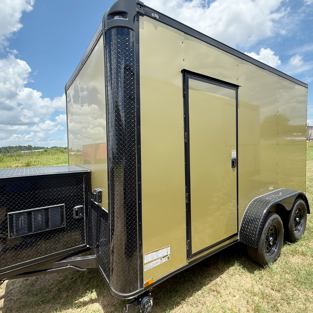 New 7X12TA Copper Beverage Concession Trailer