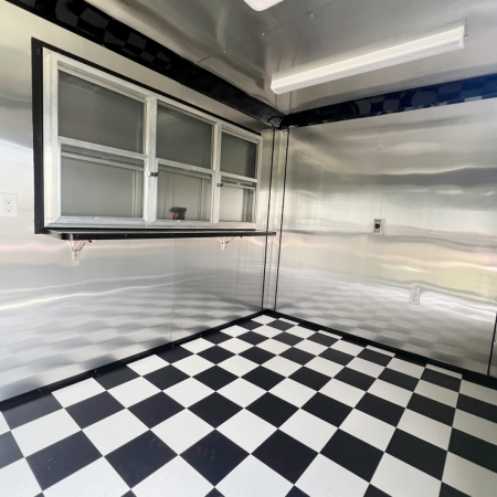 New 7X12TA Copper Beverage Concession Trailer