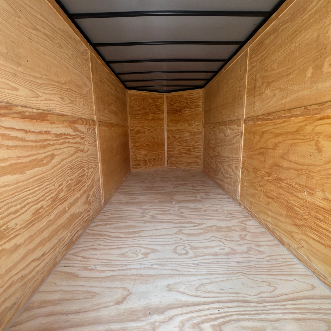 New 7X16TA Black Standard Trailer